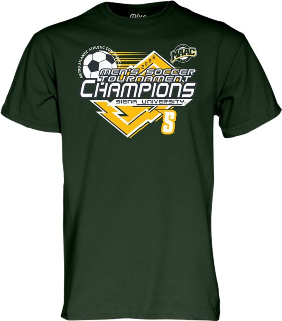 Siena University Men's Soccer 2025 MAAC Champions Short Sleeve T-Shirt