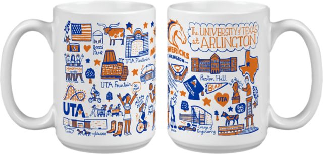 University of Texas at Arlington Julia Gash 15 oz. Mug