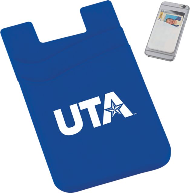 University of Texas at Arlington Silicone Card Wallet