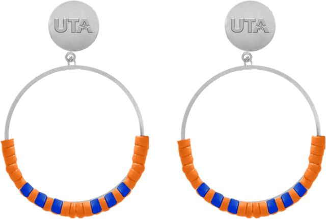 University of Texas at Arlington McHenry Earrings