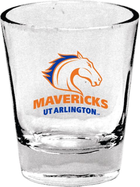 University of Texas at Arlington Mavericks 1.5 oz. Collector's Glass