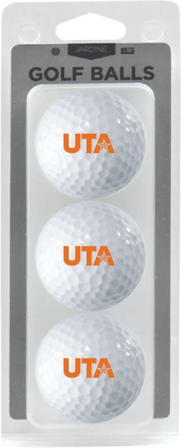University of Texas at Arlington 3 Pack Golf Balls