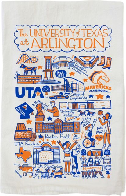University of Texas at Arlington Kitchen Towel