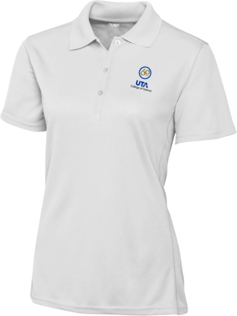 UTA C&B Womens Clique Ice Pique Polo 60th Anniversary UTA College of Science - ONLINE ONLY