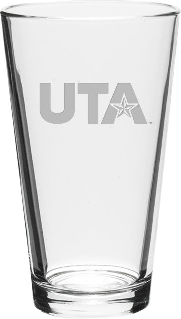 University of Texas at Arlington 16 oz. Mixing Glass
