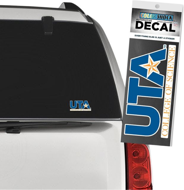 University of Texas at Arlington College of Science Decal