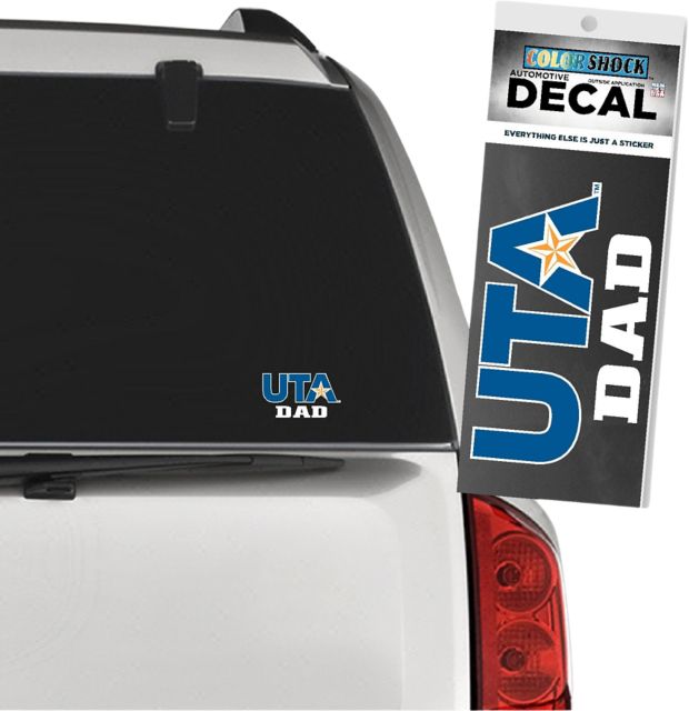 University of Texas at Arlington Dad Decal