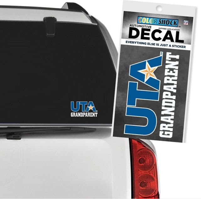 University of Texas at Arlington Grandparent Decal