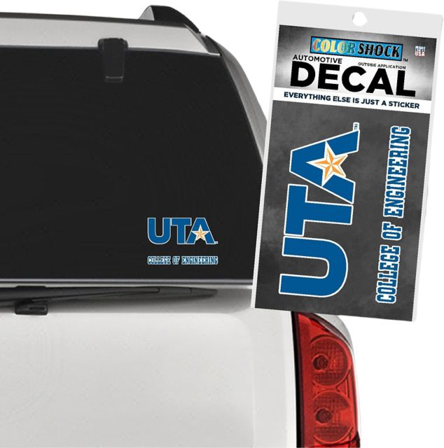 University of Texas at Arlington College of Engineering Decal