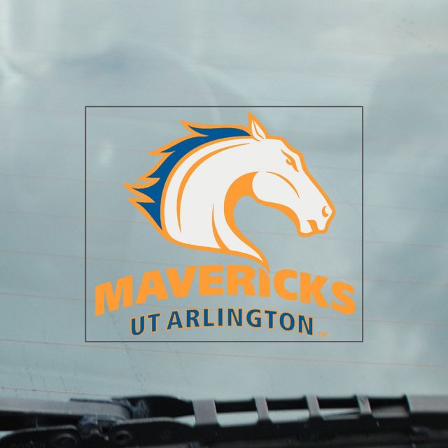 University of Texas at Arlington Cling Decal