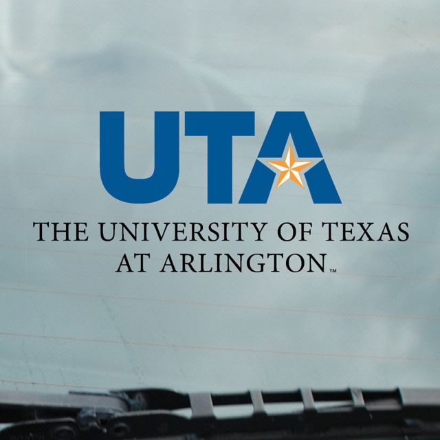 University of Texas at Arlington Cling Decal