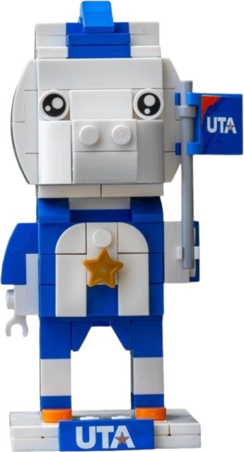 University of Texas at Arlington Blaze Building Bricks 150 pieces