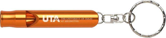 University of Texas at Arlington Whistle Keychain