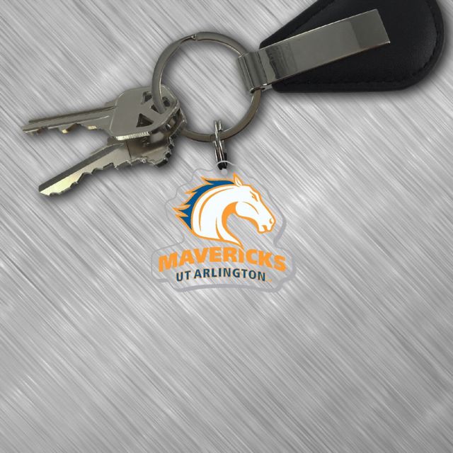 University of Texas at Arlington Mavericks Keychain