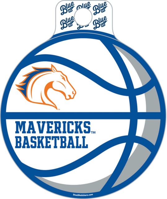 University of Texas at Arlington Fullsize Basketball Sticker