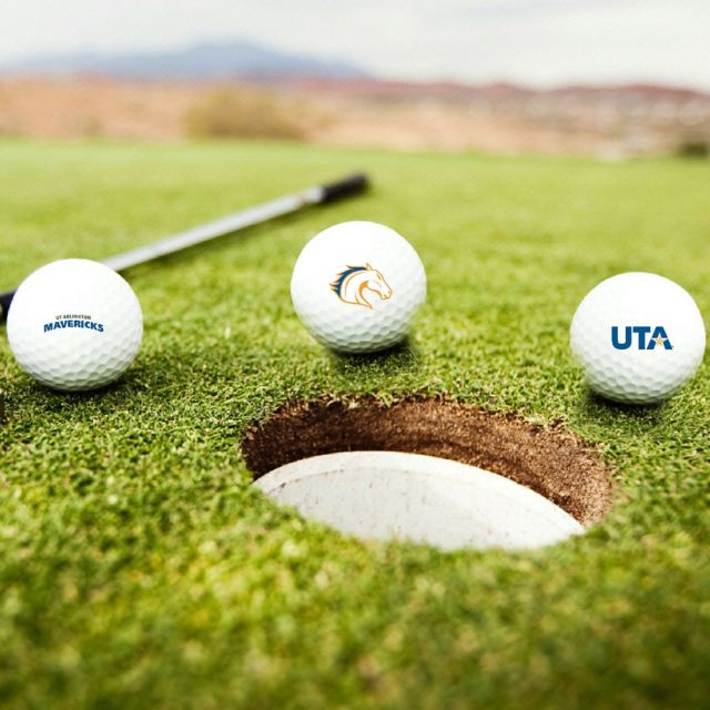 University of Texas at Arlington 3-Count Golf Ball