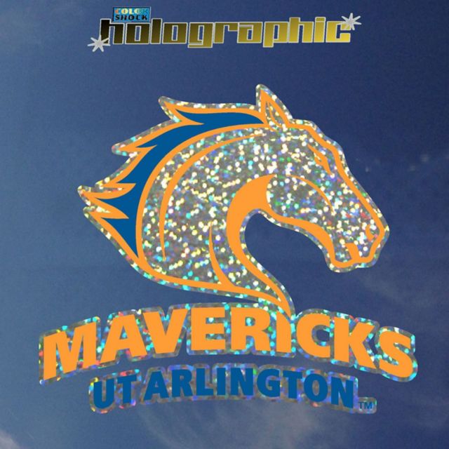 University of Texas at Arlington Mavericks Holographic Decal