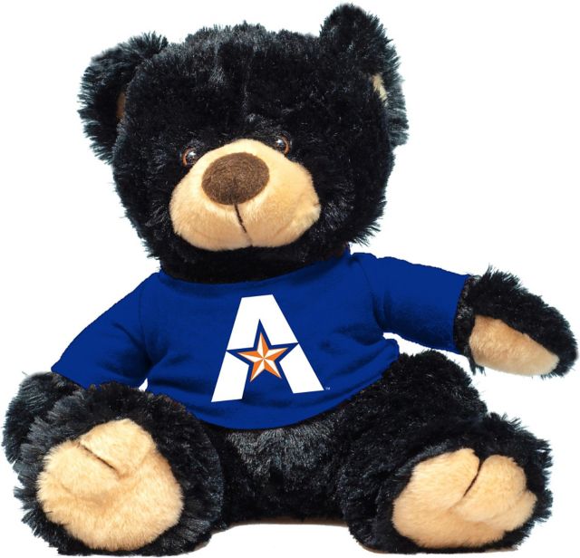 University of Texas at Arlington 12'' Plush Noah Bear - Black - ONLINE ONLY