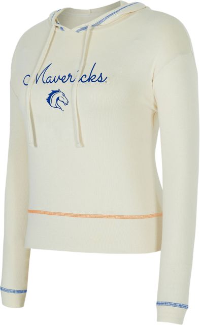 University of Texas at Arlington Mavericks Women's Kaki Long Sleeve Hooded Top