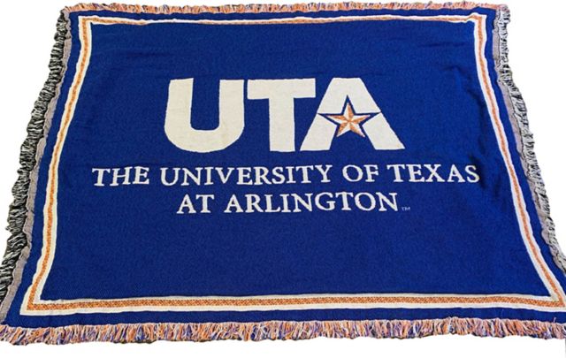 University of Texas at Arlington Afghan Blanket