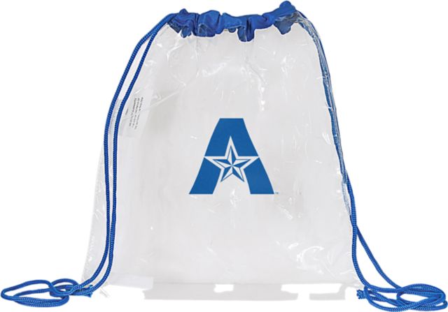University of Texas at Arlington Mavericks Clear Drawstring Tote