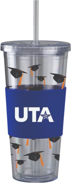 University of Texas at Arlington Acrylic Tumbler with Straw