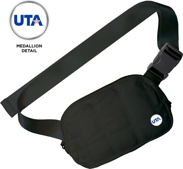 University of Texas at Arlington Quilted Belt Bag