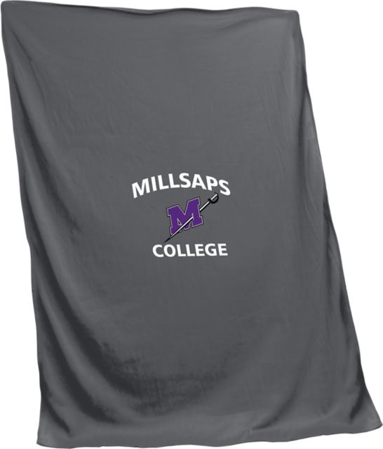 Millsaps College 84x54 Majors Sweatshirt Blanket