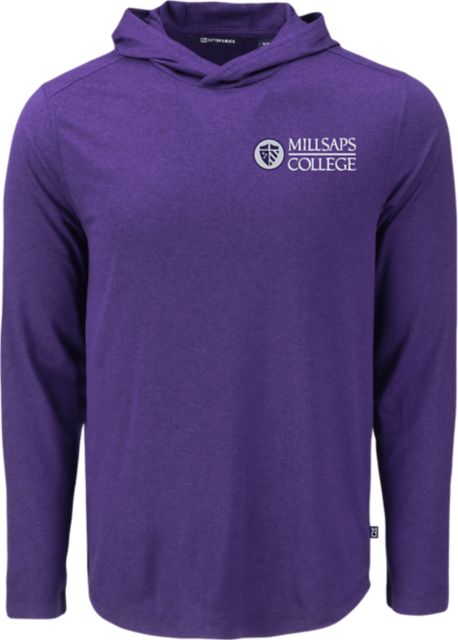 Millsaps College Majors Long Sleeve Hooded T-Shirt