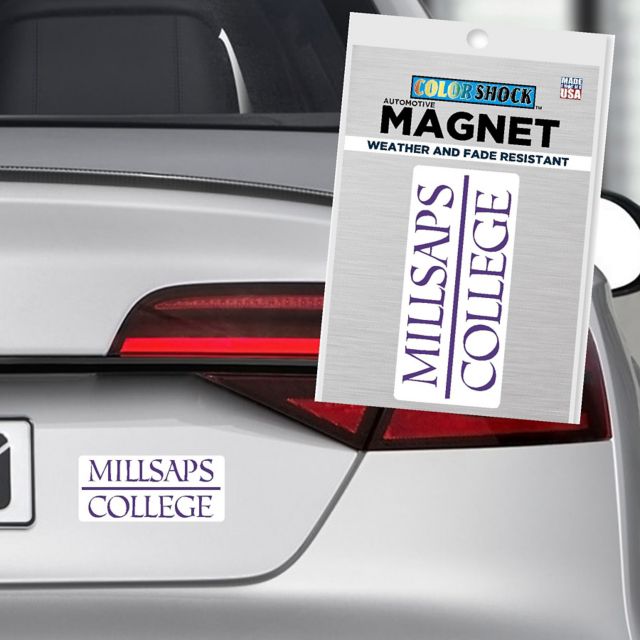 Millsaps College 4x4 Magnet