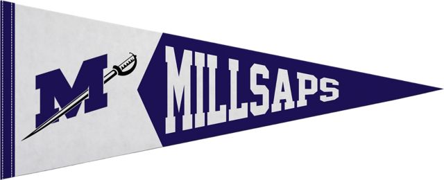 Millsaps College 12x30 Majors Pennant