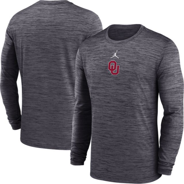 University of Oklahoma Sooners Jordan Velocity Long Sleeve T-Shirt