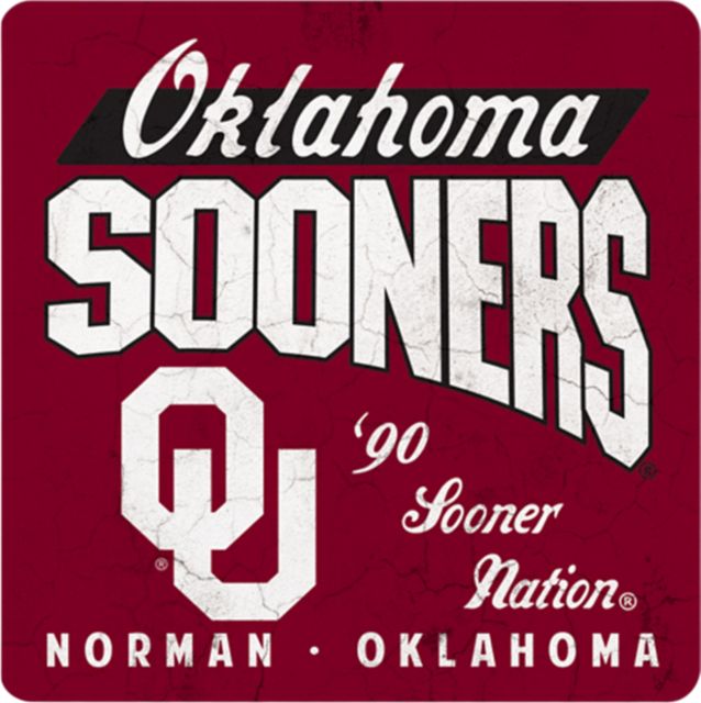 University of Oklahoma Sooners 4x4 Coaster
