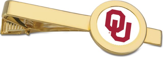 CSI Gold Tie Bar With Colored Medallian - ONLINE ONLY