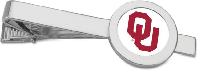 CSI Silver Tie Bar With Colored Medallian - ONLINE ONLY