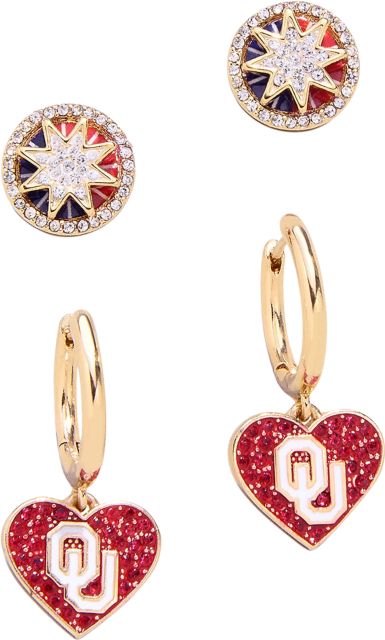 University of Oklahoma Earrings
