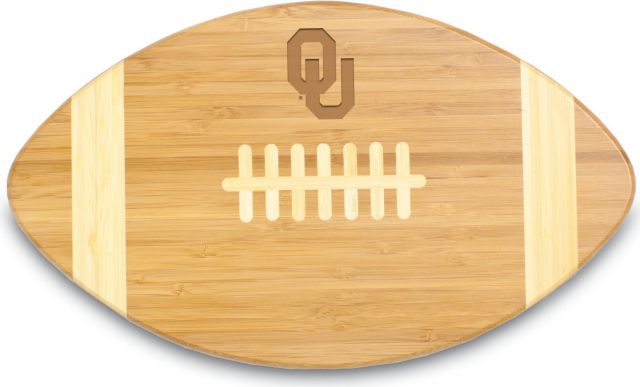 University of Oklahoma Touchdown Football Cutting Board - ONLINE ONLY