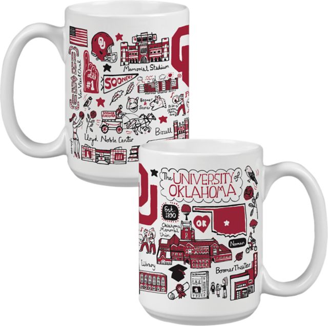 University of Oklahoma Julia Gash 15 oz. Mug