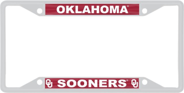 University of Oklahoma Sooners License Plate Frame