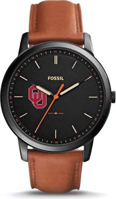 Fossil The Minimalist Slim Three-Hand Light Brown Leather Watch - ONLINE ONLY