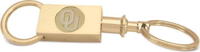 Gold Two-Section Key Ring - ONLINE ONLY