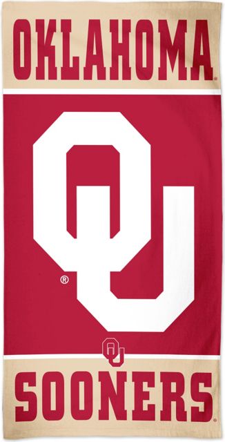 University Of Oklahoma 30''X60'' Beach Towel  - ONLINE ONLY