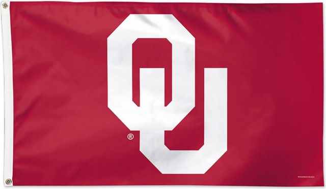University Of Oklahoma 3'X5' Deluxe Flag  - ONLINE ONLY