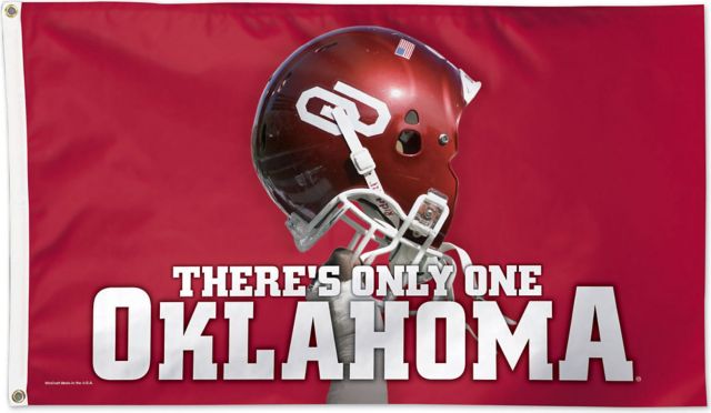 University Of Oklahoma 3'X5' Deluxe Flag  - ONLINE ONLY