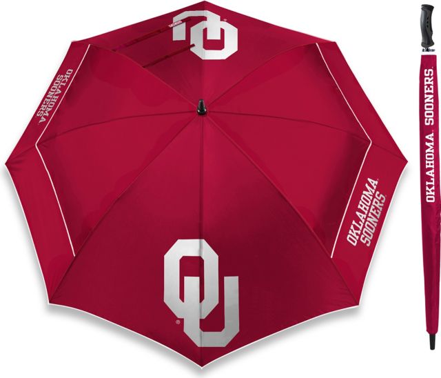 University Of Oklahoma 62'' Winsheer Umbrella  - ONLINE ONLY