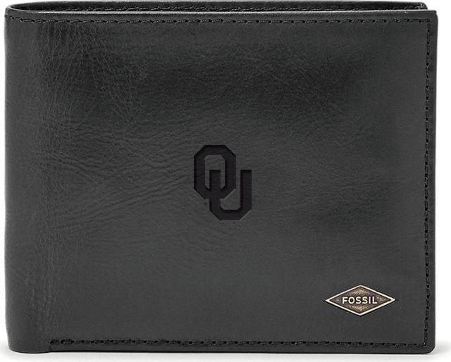 Fossil Leather Ryan RFID Passcase - Black - ONLINE ONLY