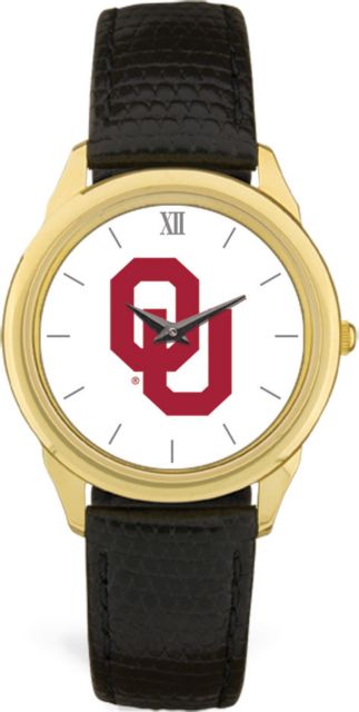 CSI Men's Black Leather  Wristwatch  (Gift Boxed) With Colored Medallion - ONLINE ONLY