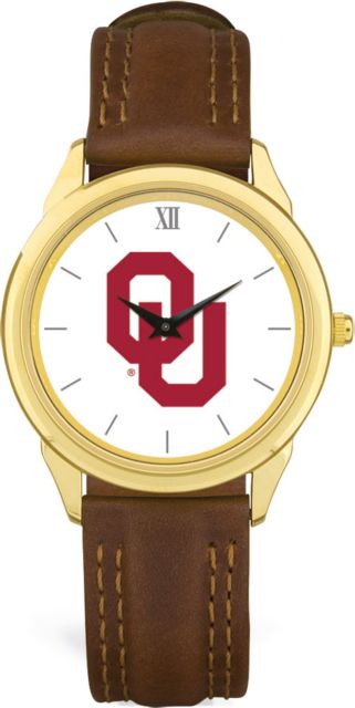 CSI Brownleather Wristwatch With  Colored Medallion - ONLINE ONLY