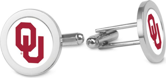 CSI Silver Cufflinks (Gift Boxed) With Colored Medallion - ONLINE ONLY