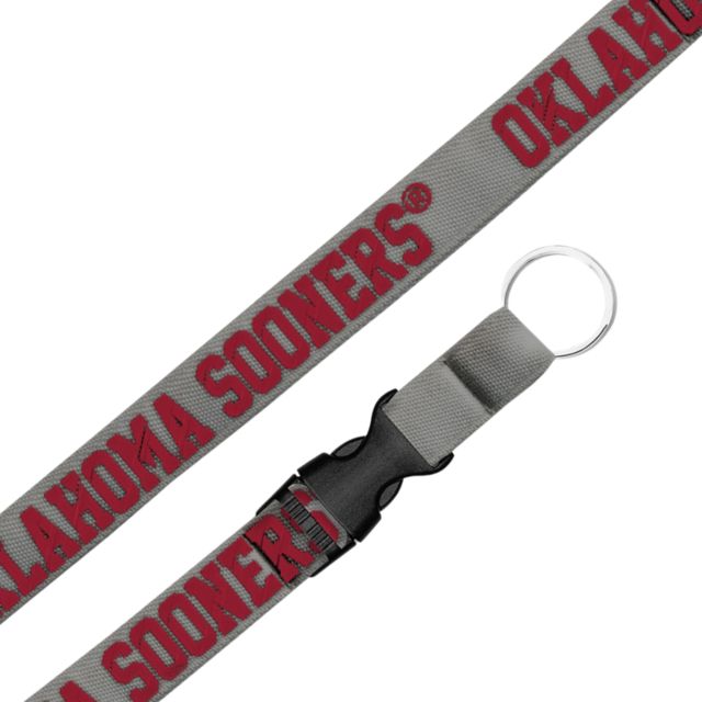 University of Oklahoma 3/4'' Woven Lanyard